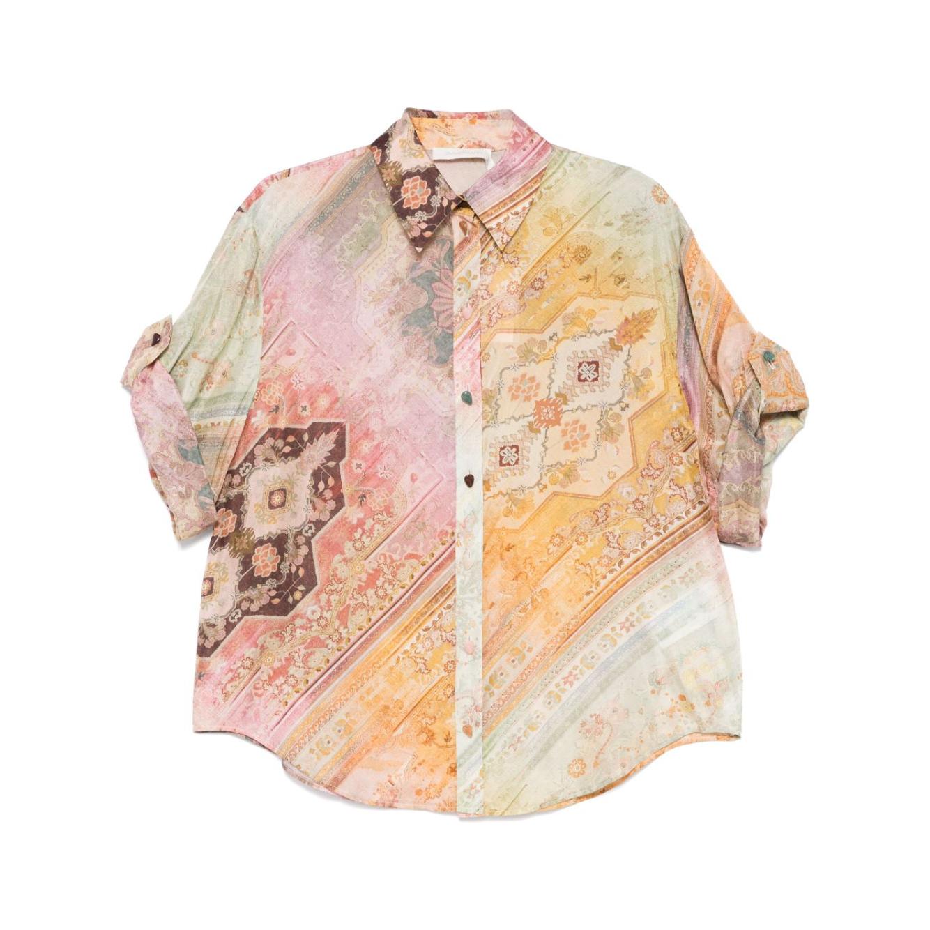Zimmermann Shirts MultiColour Shirts Zimmermann Wheat