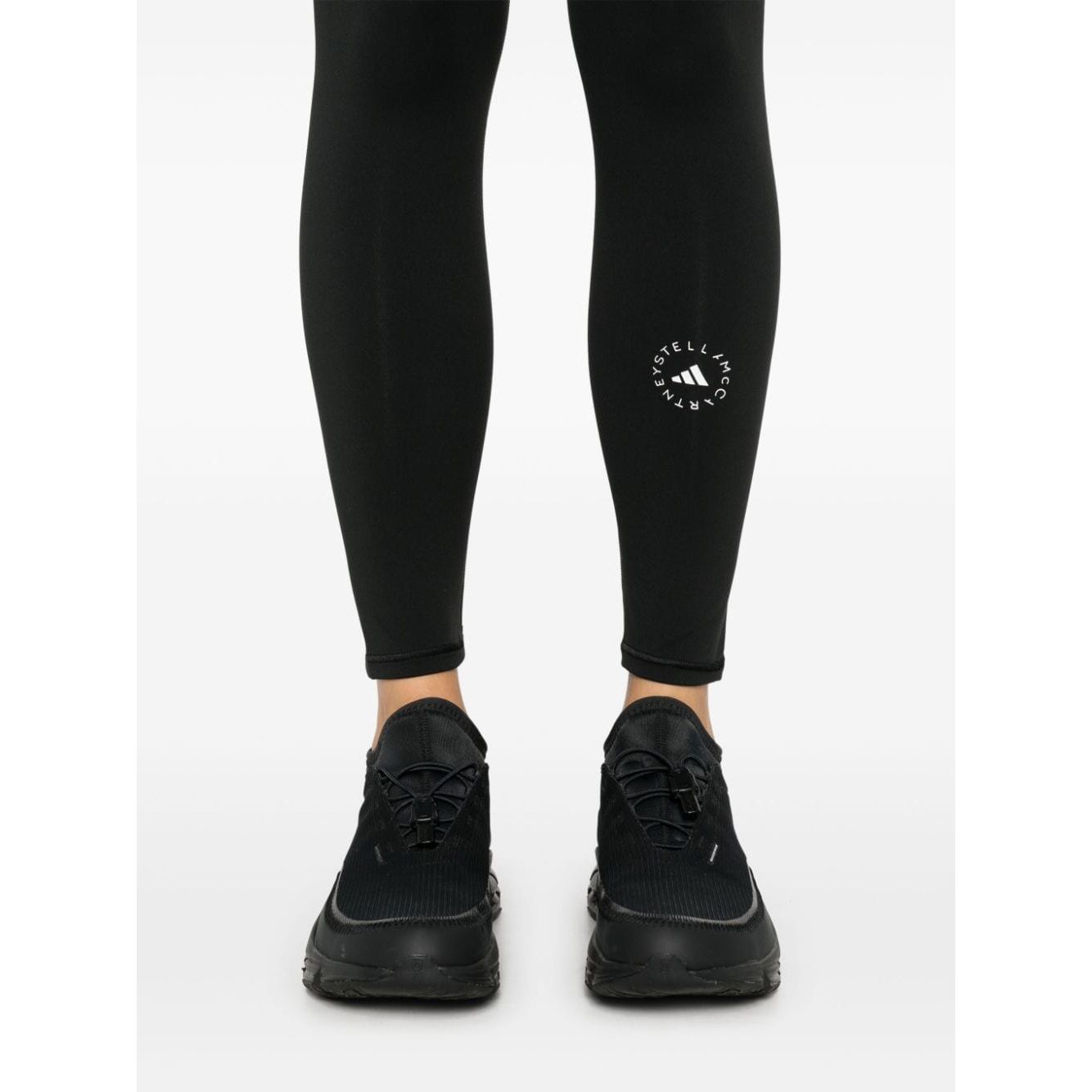 Adidas By Stella McCartney Trousers Black Trousers Adidas By Stella McCartney White Smoke