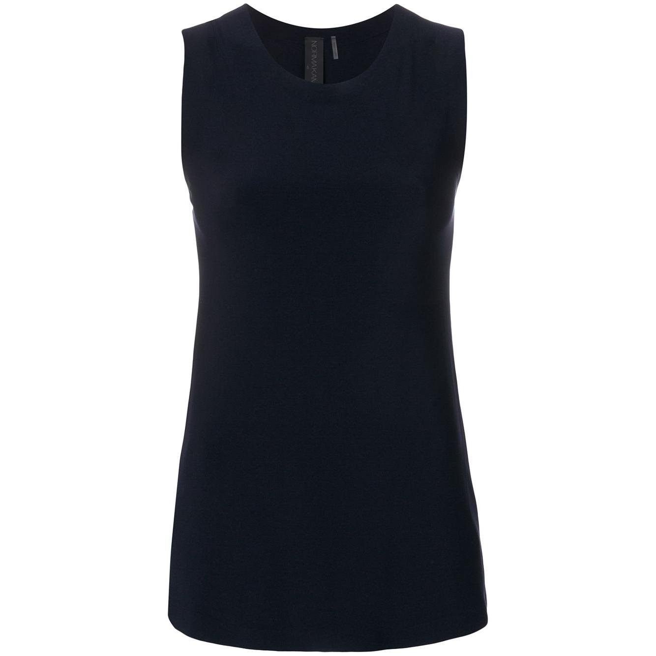 Norma Kamali Top Blue