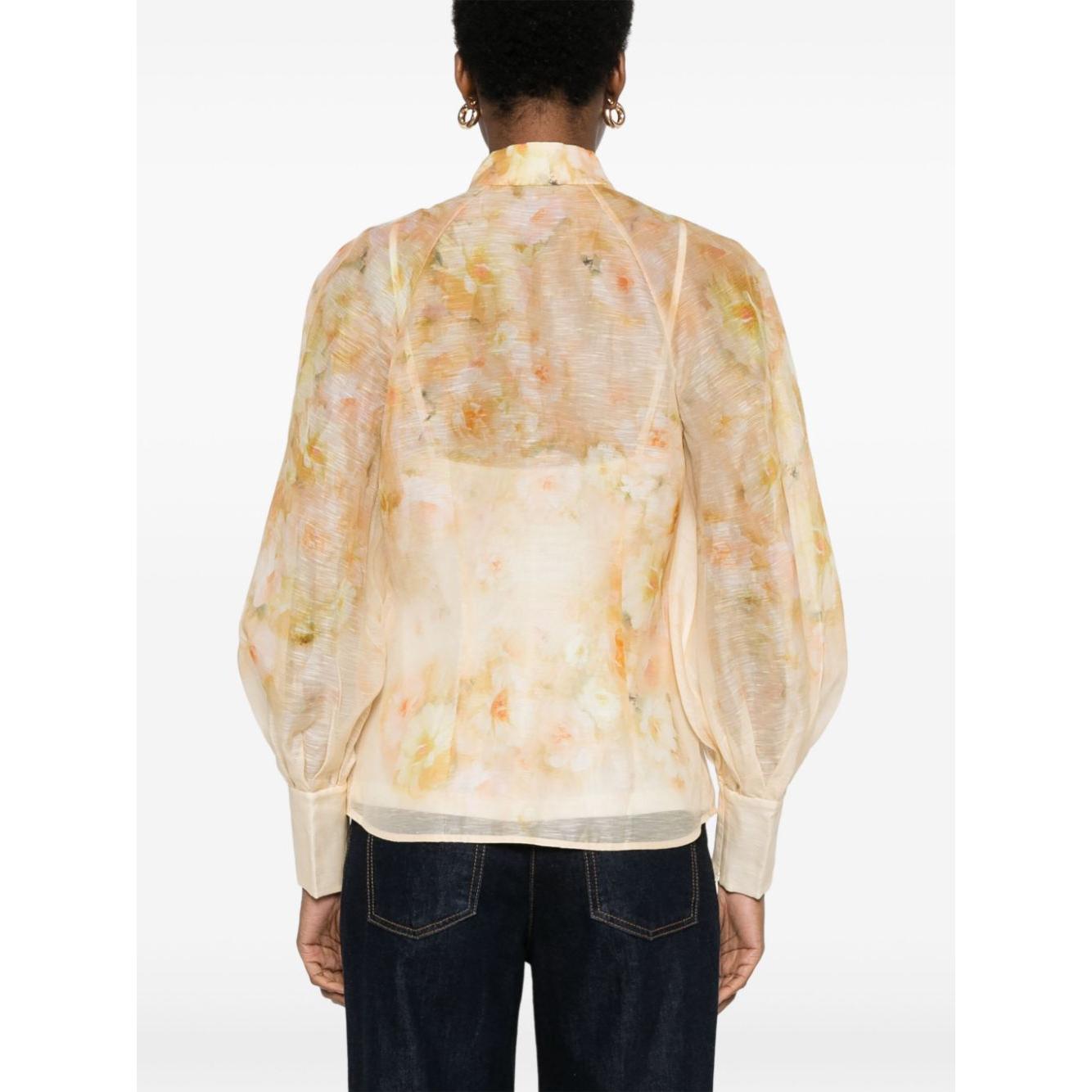 Zimmermann Shirts Yellow Shirts Zimmermann Antique White