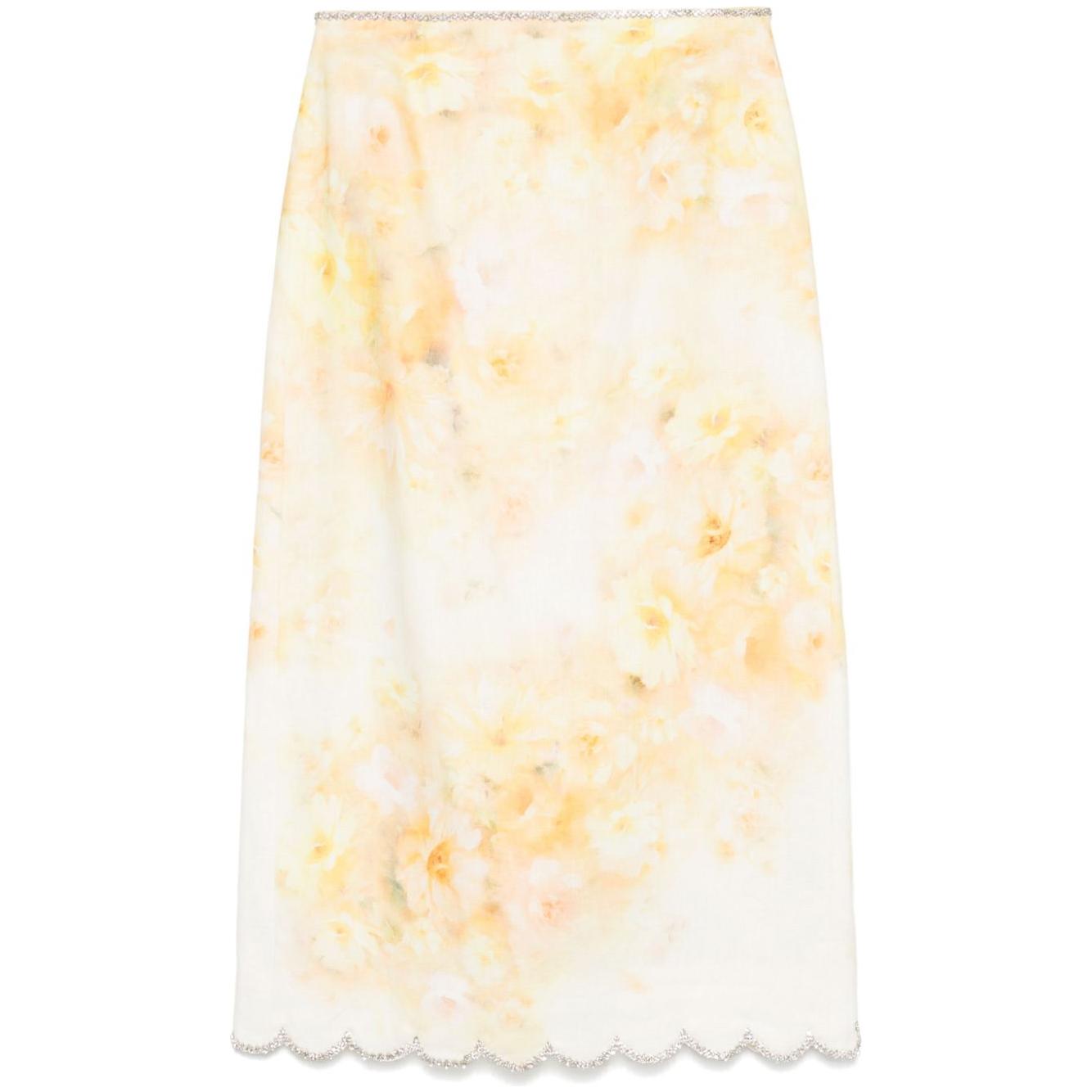 Zimmermann Skirts Yellow Skirts Zimmermann Antique White