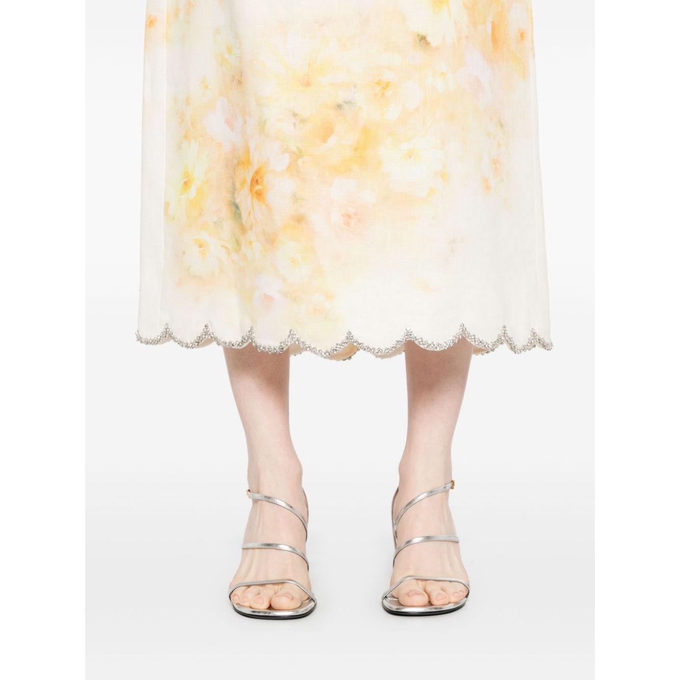Zimmermann Skirts Yellow Skirts Zimmermann Beige