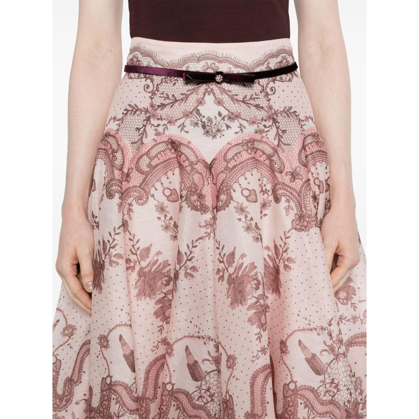 Zimmermann Skirts Pink Skirts Zimmermann Gray