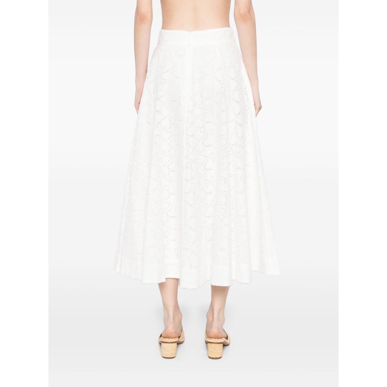 Zimmermann Skirts White Skirts Zimmermann White Smoke