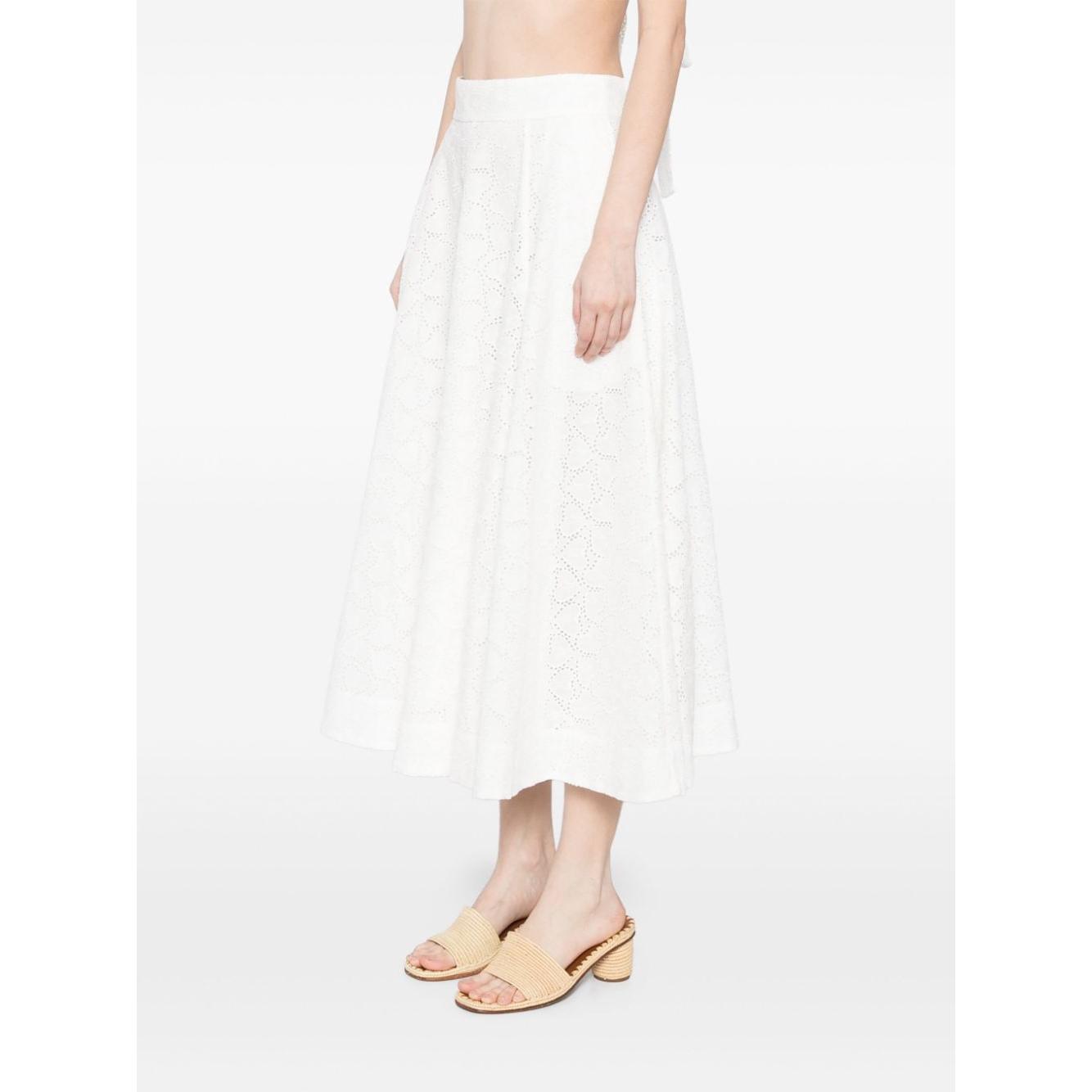 Zimmermann Skirts White Skirts Zimmermann White Smoke