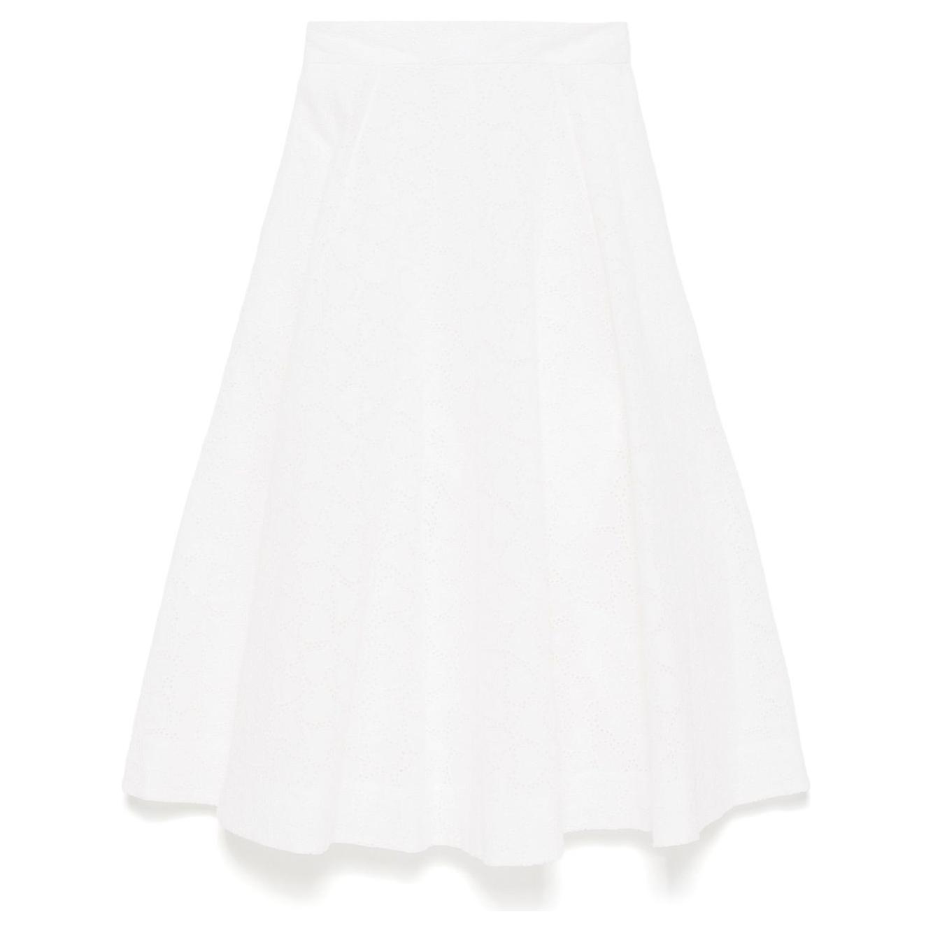 Zimmermann Skirts White Skirts Zimmermann White Smoke