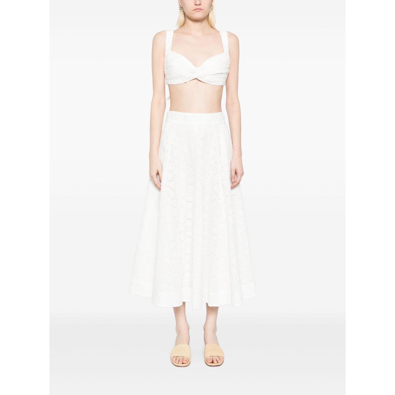 Zimmermann Skirts White Skirts Zimmermann White Smoke