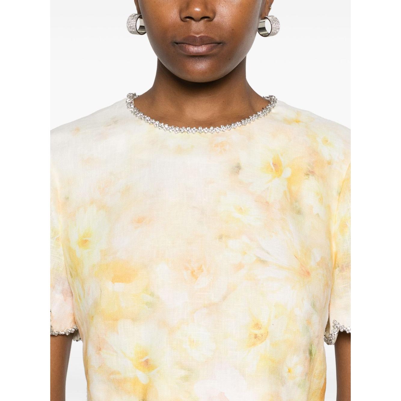 Zimmermann Top Yellow Topwear Zimmermann Antique White