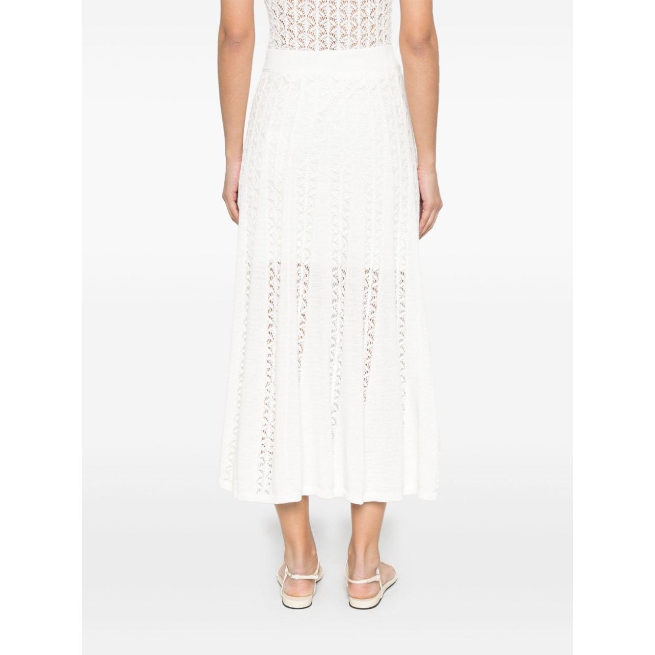 Zimmermann Skirts White Skirts Zimmermann White Smoke