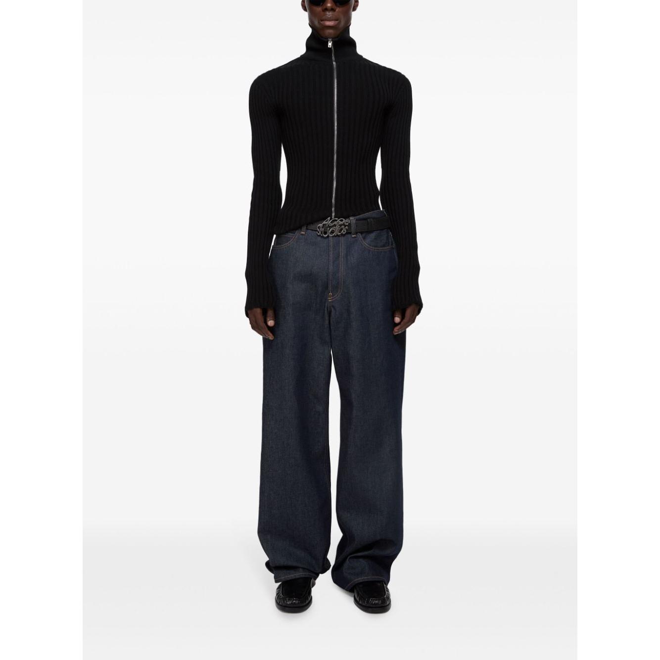 Acne Studios Zipped cardigan Topwear Acne Studios White Smoke