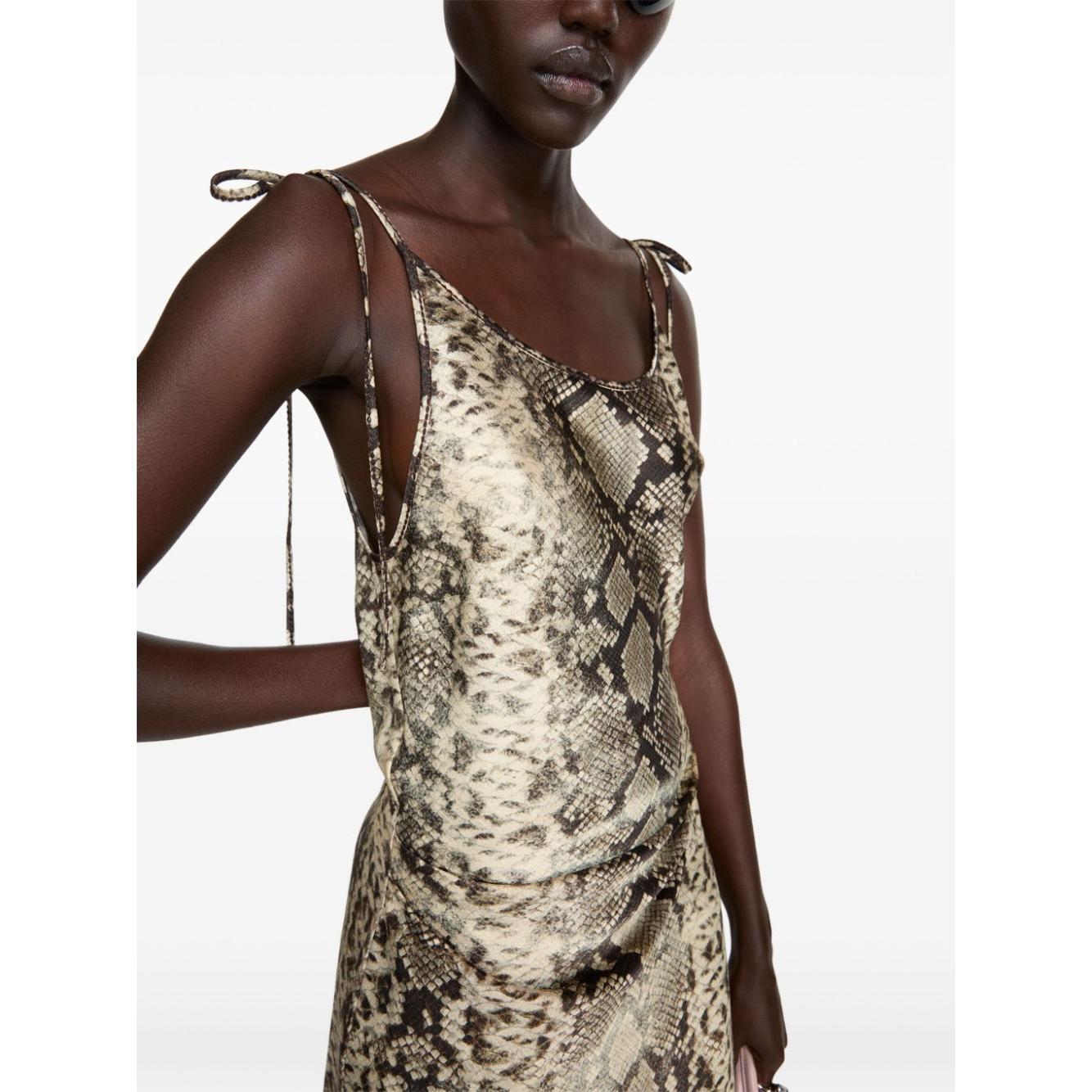 Acne Studios Satin dress Dresses Acne Studios Beige