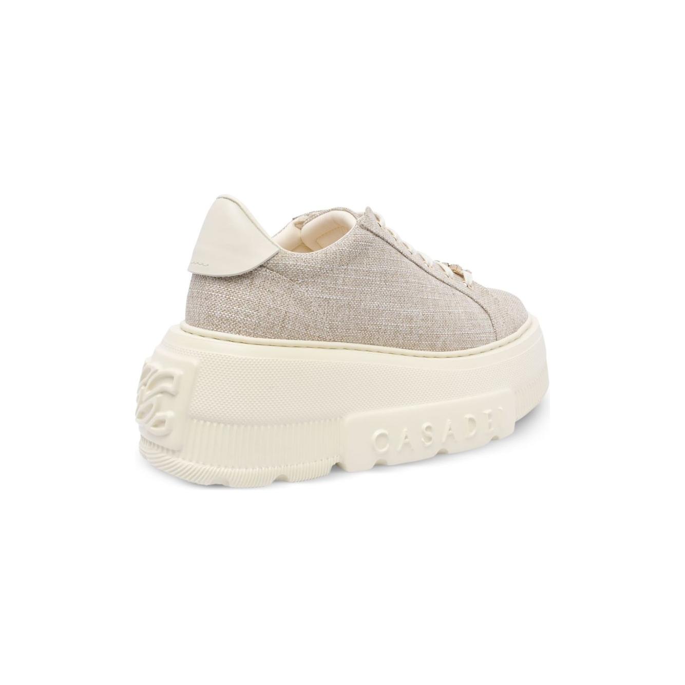 Casadei Sneakers Golden Sneakers Casadei Light Gray