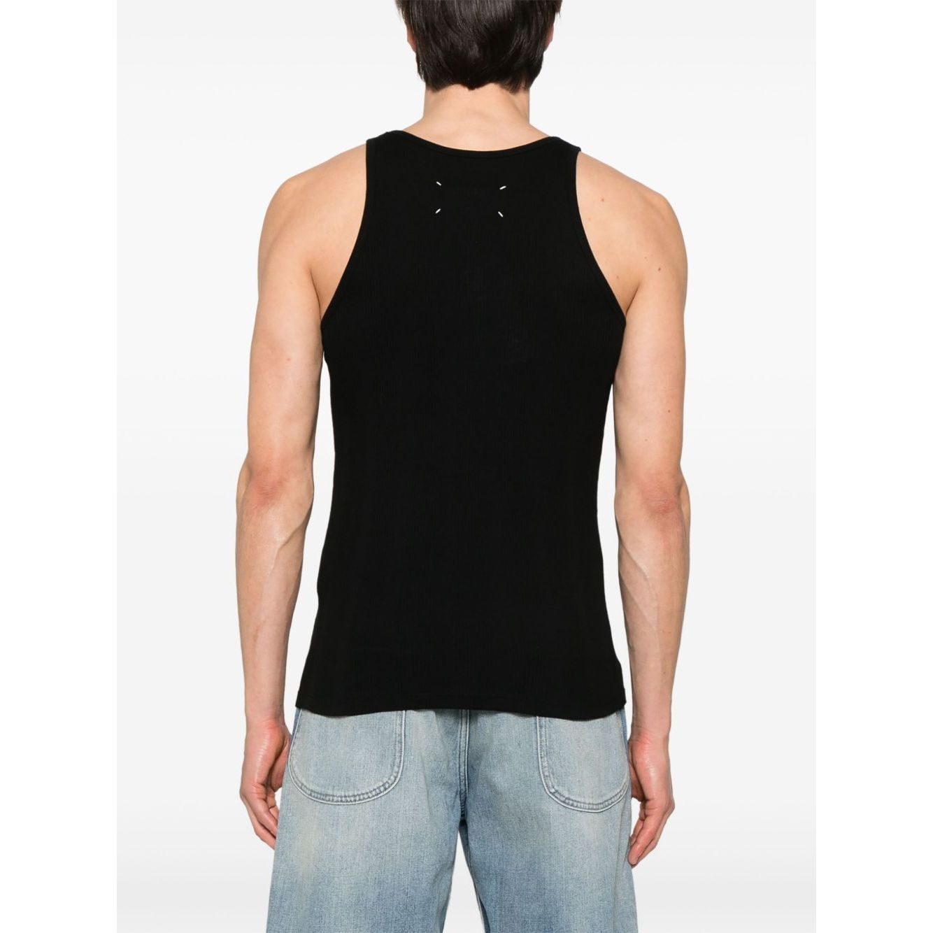 Maison Margiela ribbed-knit top Topwear