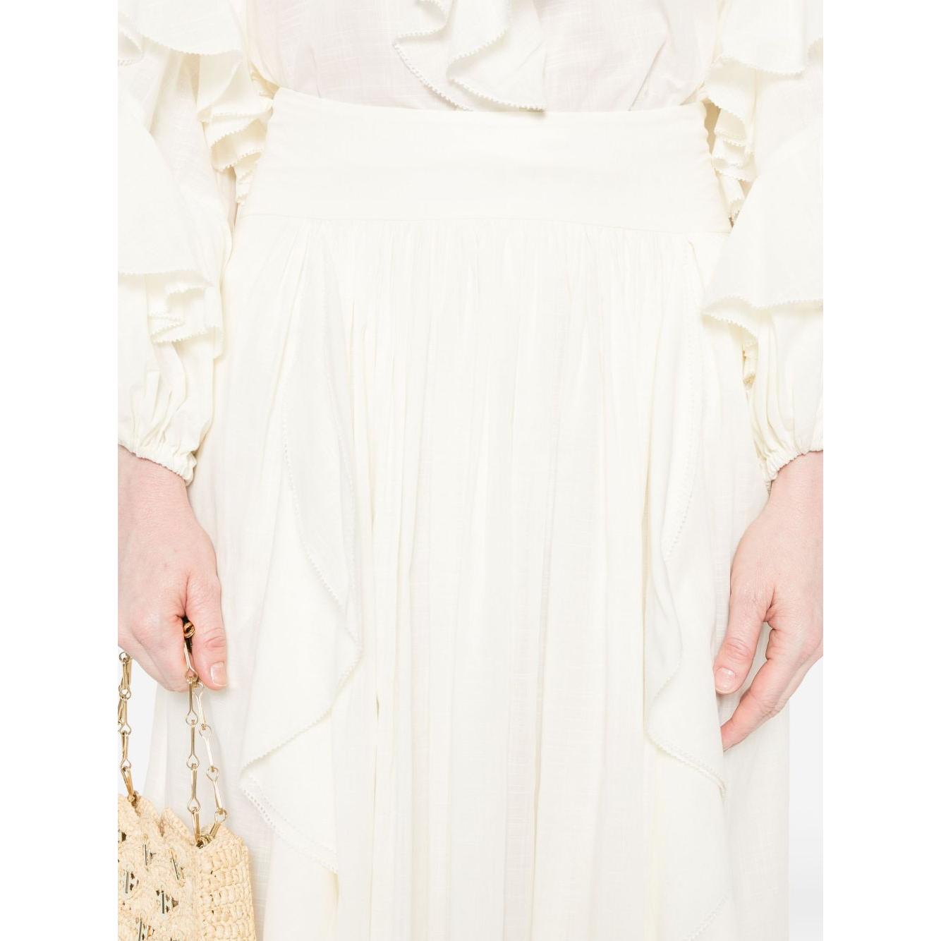 Zimmermann Skirts White Skirts Zimmermann Beige
