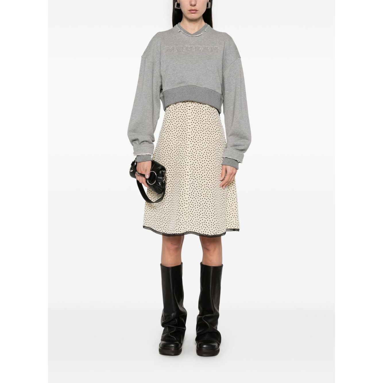 Alexander McQueen Sweaters Grey Topwear