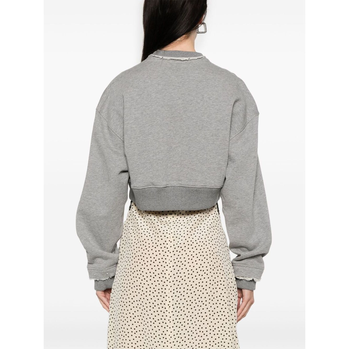 Alexander McQueen Sweaters Grey Topwear