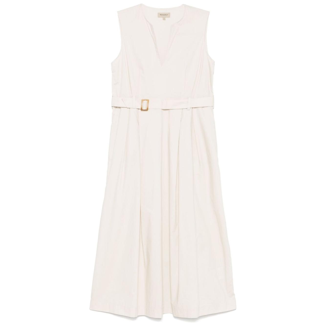 Woolrich belted waist midi dress Dresses Woolrich Misty Rose