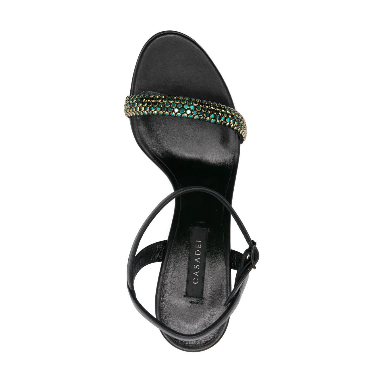 Casadei Sandals Black Sandals Casadei Dark Slate Gray