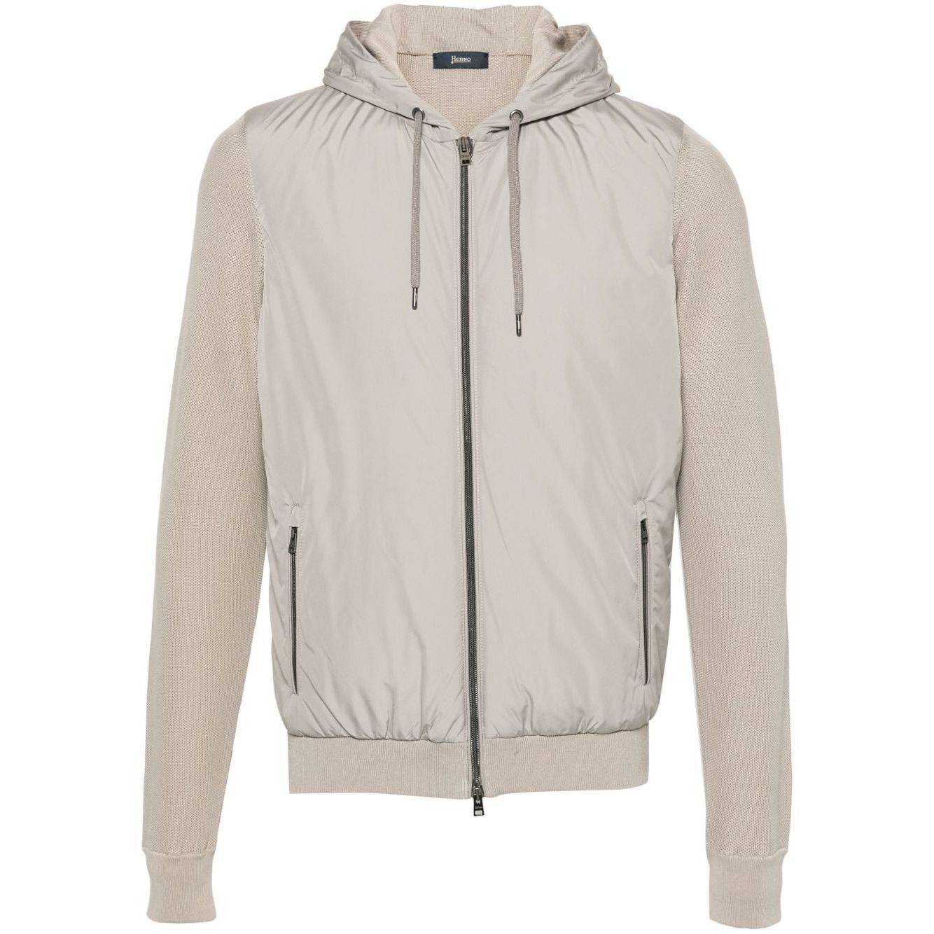 Herno Coats Dove Grey Jackets