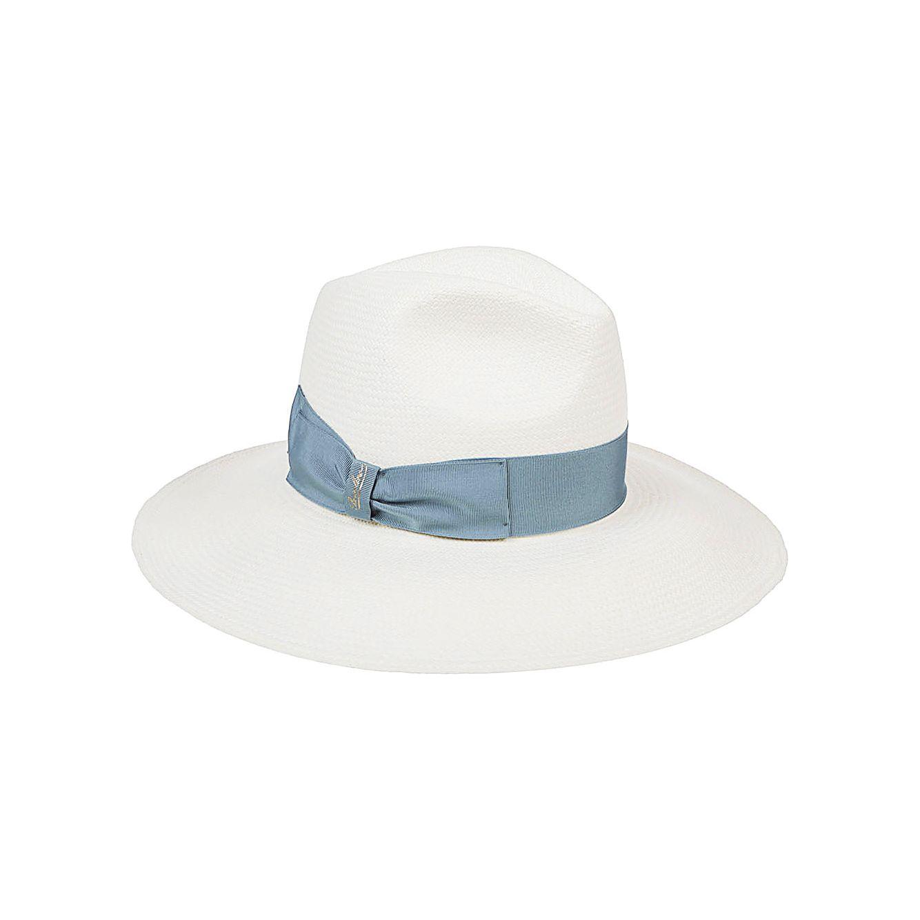 Borsalino Hats Clear Blue Scarves Hats & Gloves Borsalino Beige