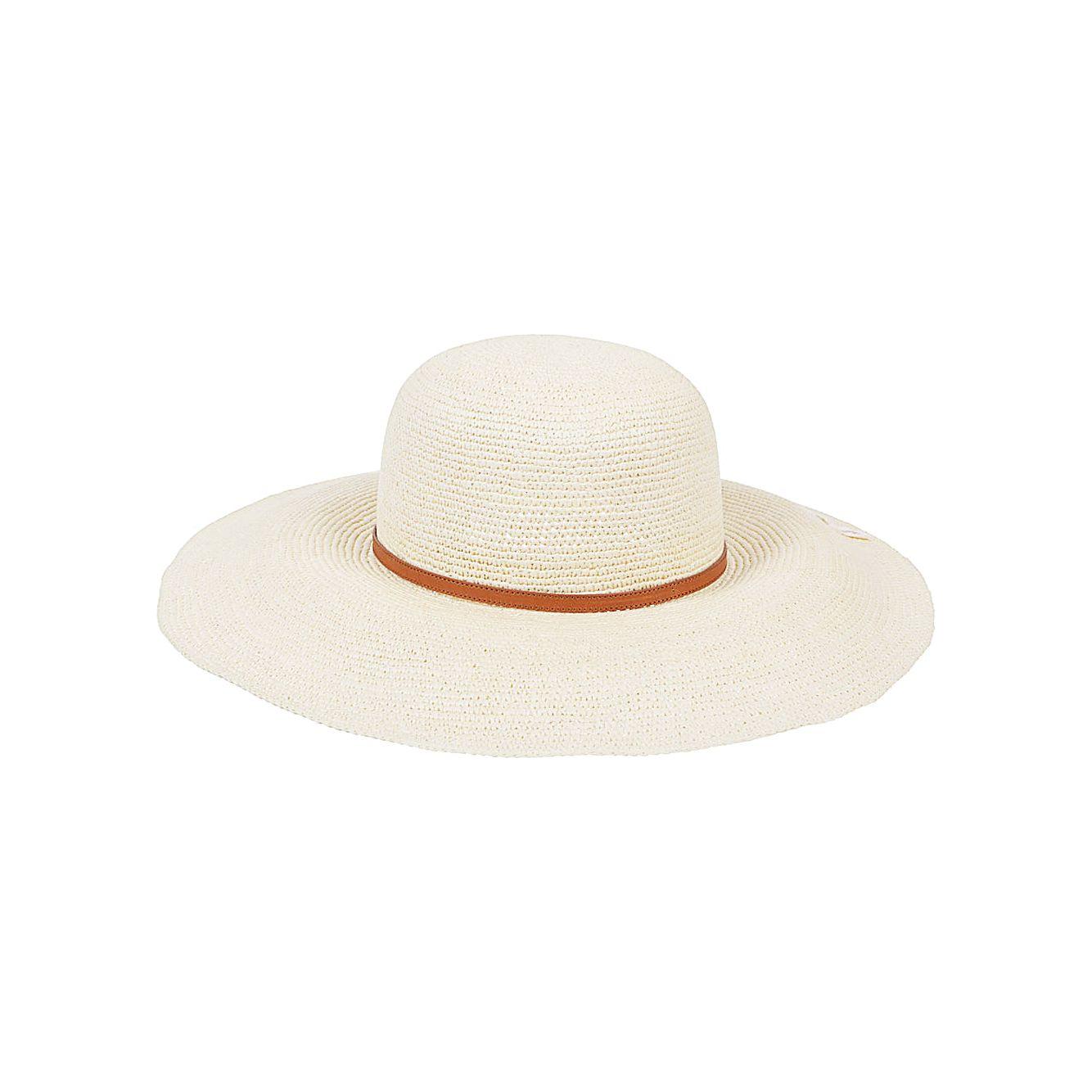 Borsalino Hats Beige Scarves Hats & Gloves Borsalino Antique White