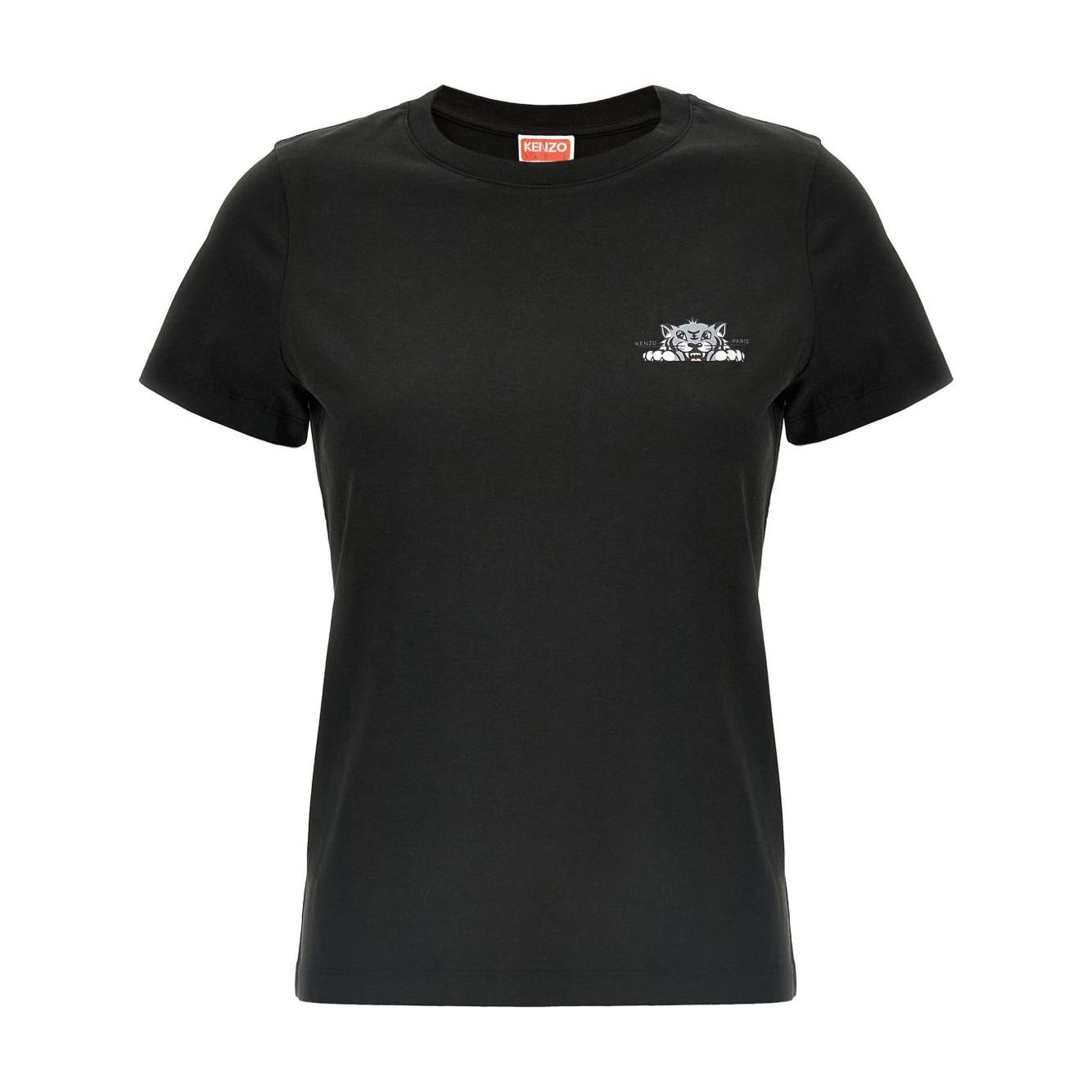 Kenzo T-shirts and Polos Black Topwear Kenzo Dark Slate Gray