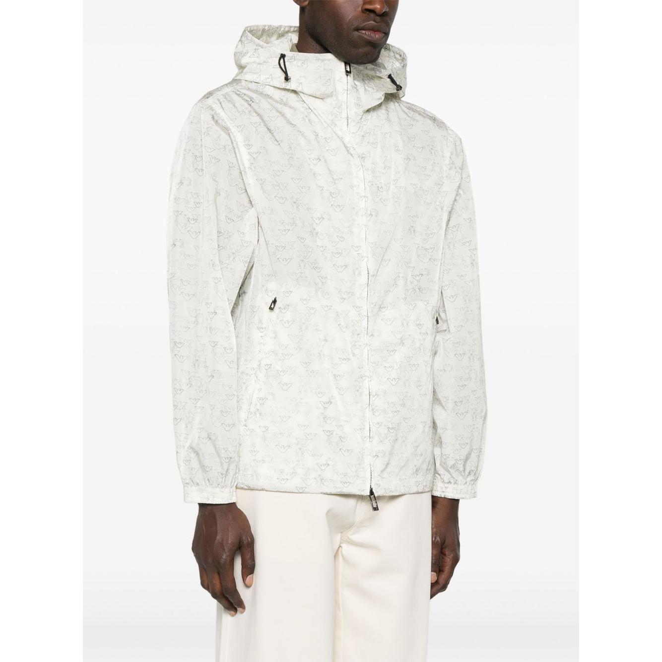 Emporio Armani Coats White
