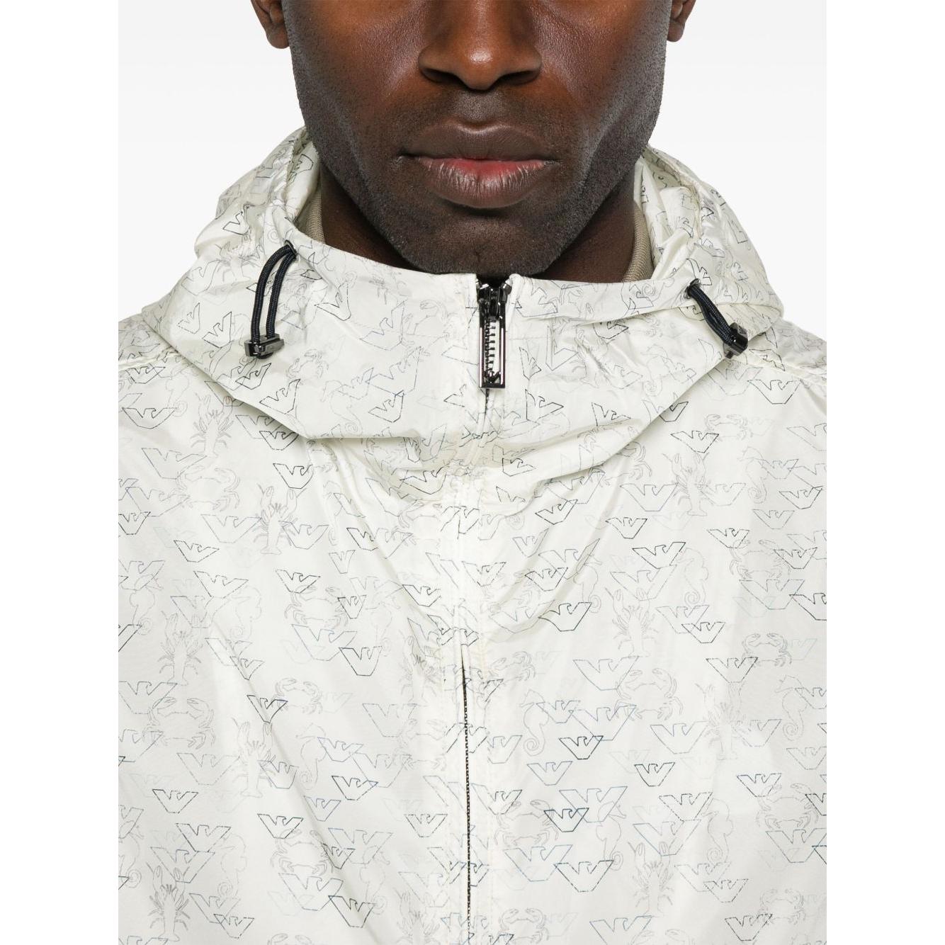 Emporio Armani Coats White
