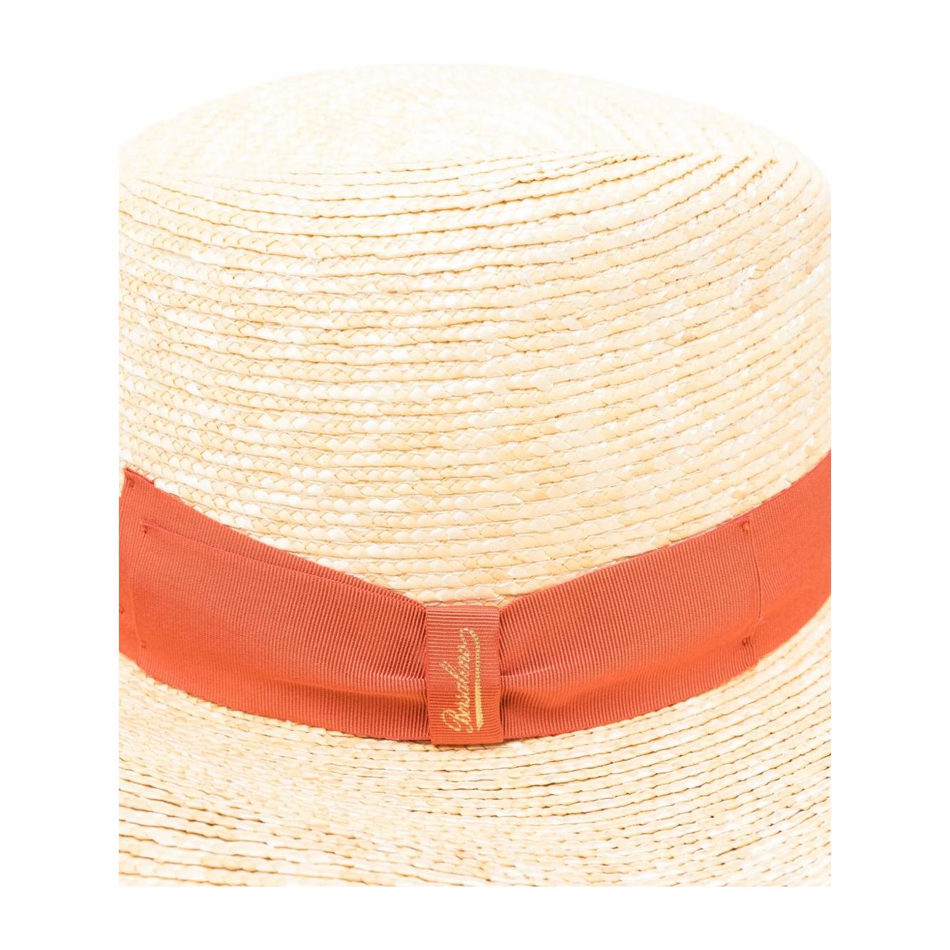 Borsalino Hats Orange Scarves Hats & Gloves Borsalino Antique White