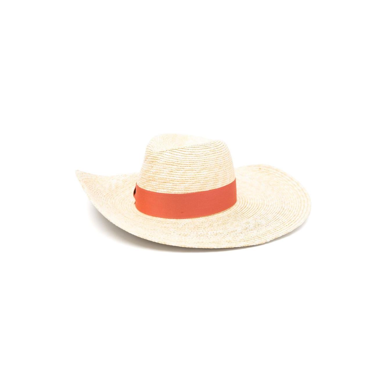 Borsalino Hats Orange Scarves Hats & Gloves Borsalino Antique White