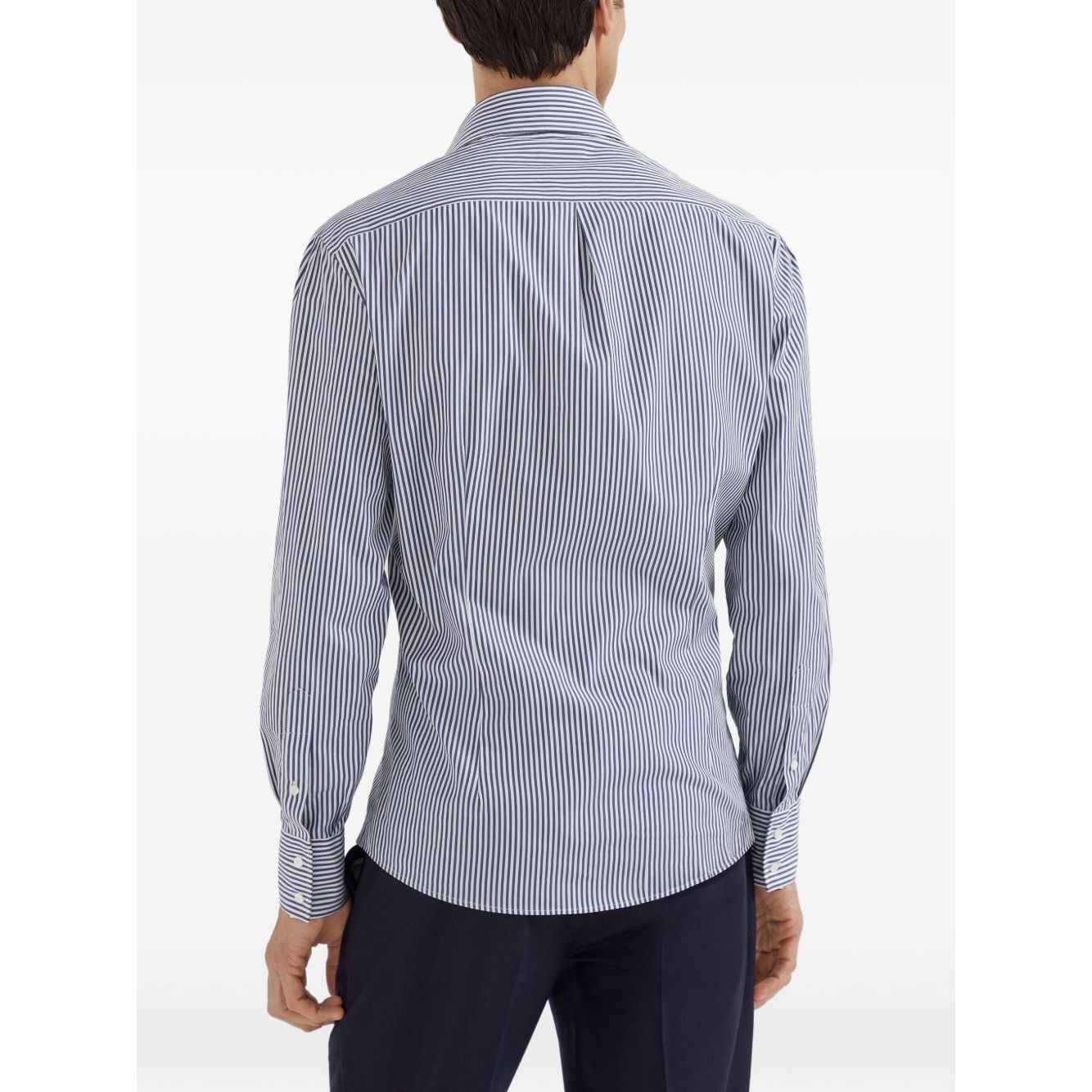 Brunello Cucinelli Shirts Blue Shirts