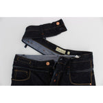 Acht Blue Cotton Regular Straight Fit Jeans Jeans & Pants