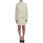 P.A.R.O.S.H. Beige Weather Proof Trench Jacket Coat SIG32536-2