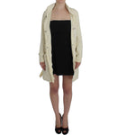 P.A.R.O.S.H. Beige Weather Proof Trench Jacket Coat SIG32536-2