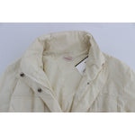 P.A.R.O.S.H. Beige Weather Proof Trench Jacket Coat SIG32536-2
