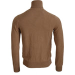 Dolce & Gabbana Beige Cashmere Turtleneck Pullover Sweater TSH7515- 46