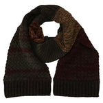 Dolce & Gabbana Multicolor Knitted Men Neck Wrap Shawl Scarf