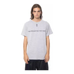 Nicolo Tonetto Gray Cotton Men T-Shirt NI-12973-M
