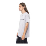 Nicolo Tonetto Gray Cotton Men T-Shirt NI-12973-M