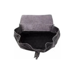 Pompei Donatella Gray Leather Women Shoulder Bag PO-5825