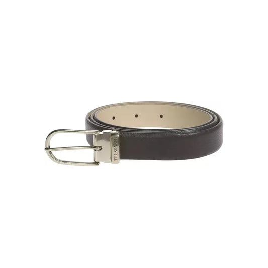 Trussardi Brown Leather Women Belt