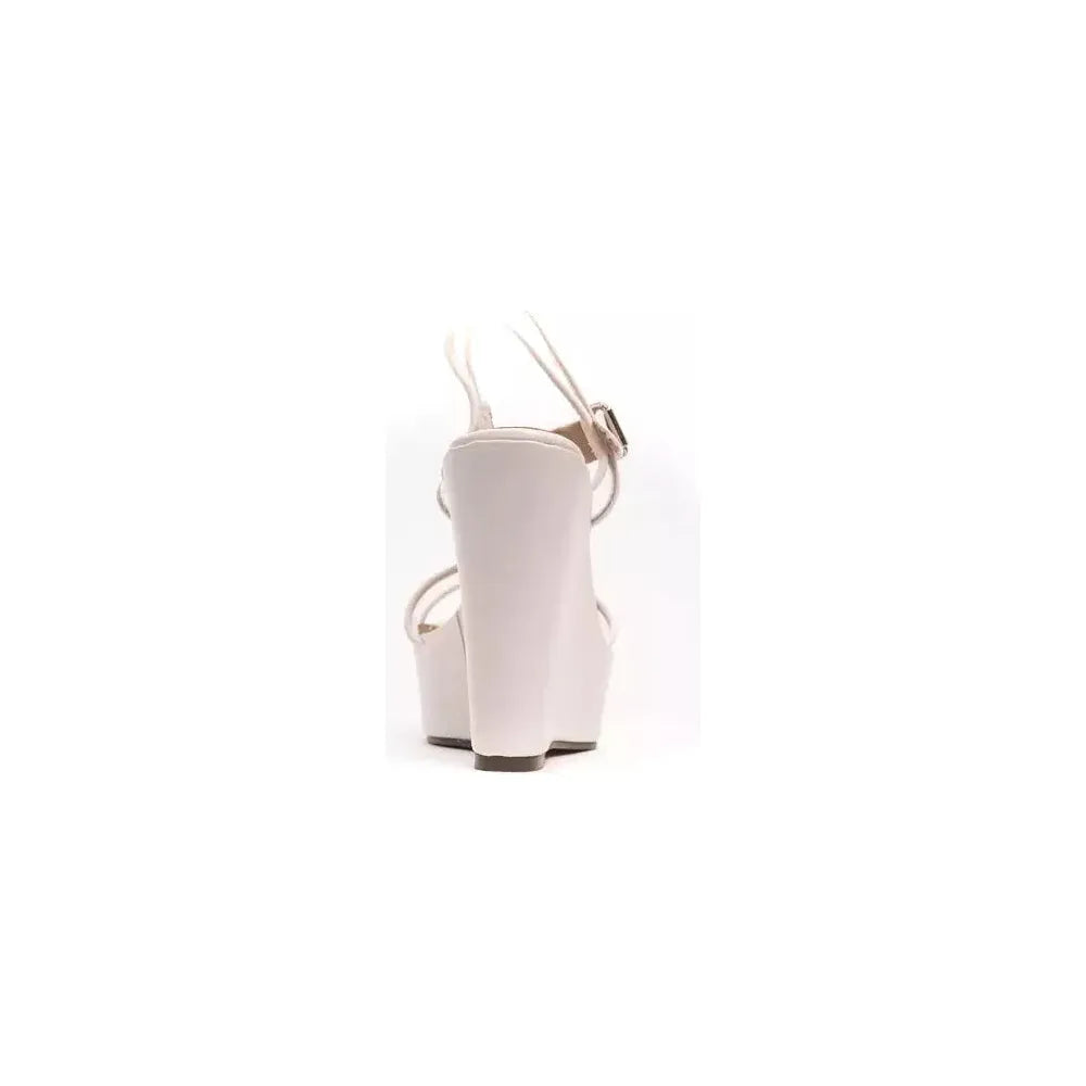 Péché Originel White Polyethylene Women Sandal