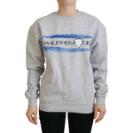 Philippe Model Gray Printed Long Sleeves Pullover Sweater TSH83291-40