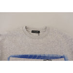 Philippe Model Gray Printed Long Sleeves Pullover Sweater TSH83291-40