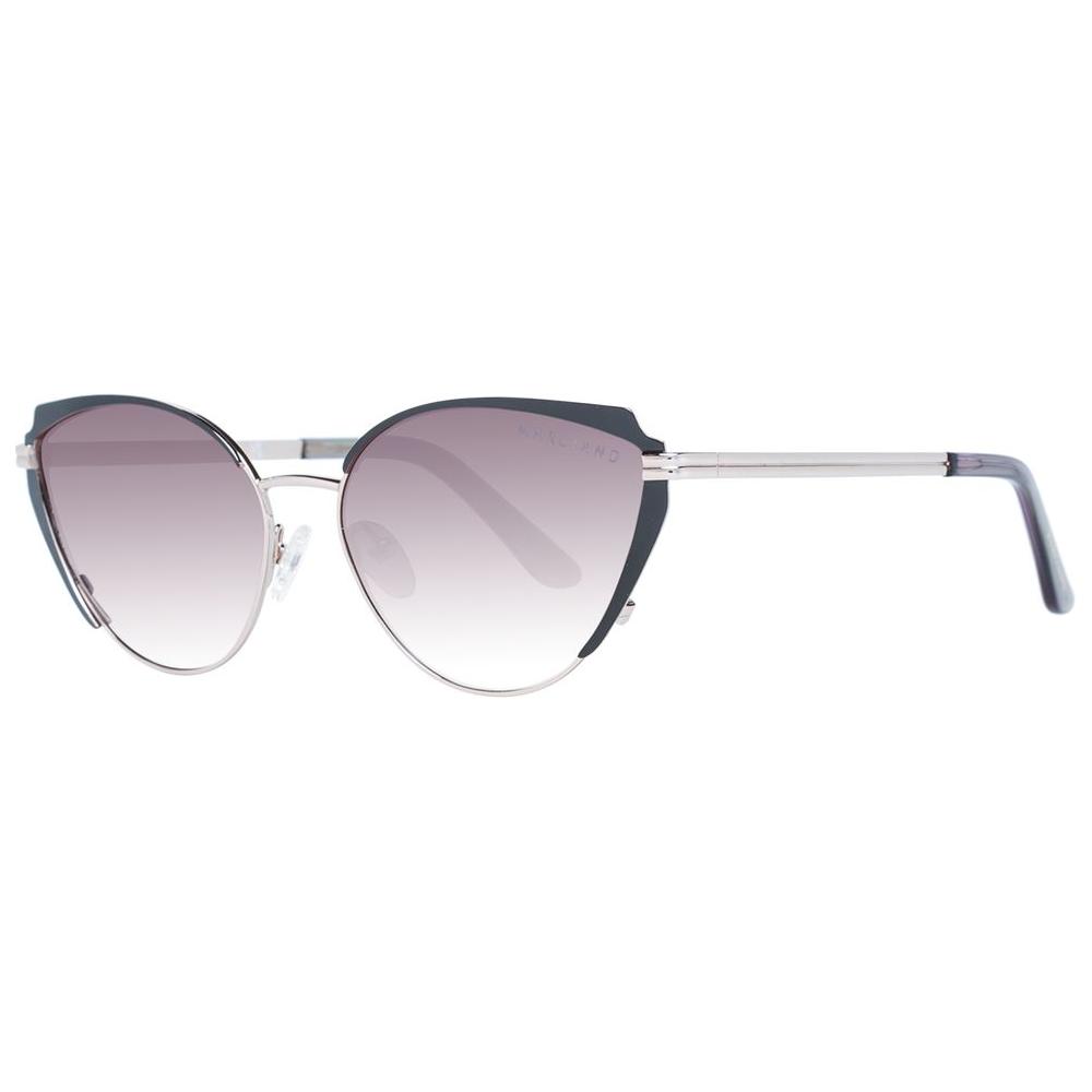 Marciano by Guess multicolor cat eye women's sunglasses with metal frame and brown gradient lenses, full-rim style, includes branded case.