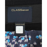 Cavalli Black wool pencil skirt