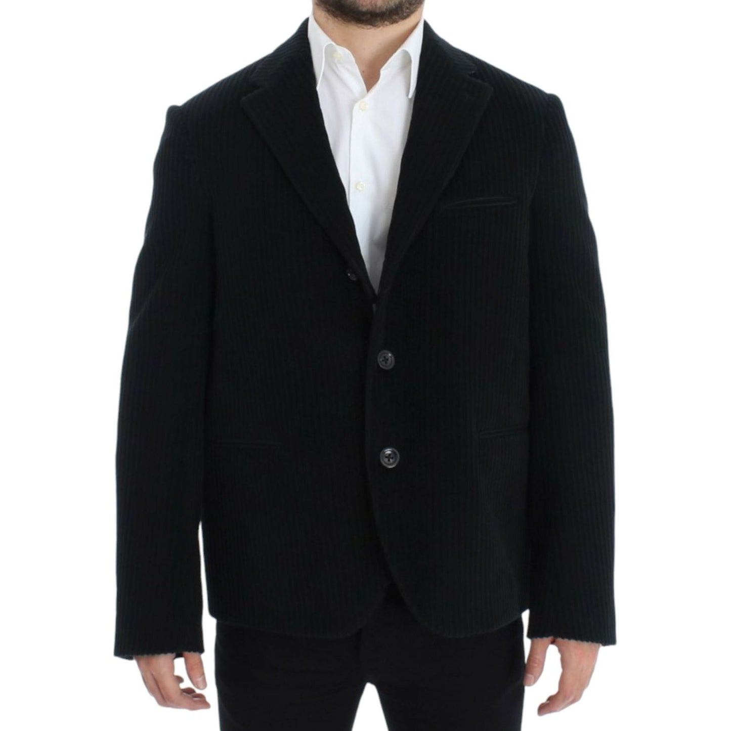 Dolce & Gabbana Elegant Black Martini Blazer Jacket Dolce & Gabbana Black