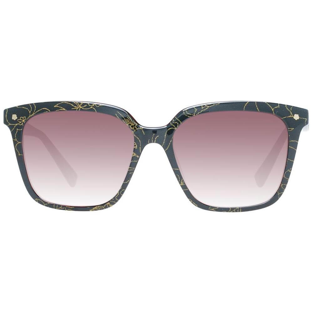 Ted Baker Multicolor Women's Sunglasses with gradient brown lenses and TR90 full-rim frame, offering 100% UVA & UVB protection.