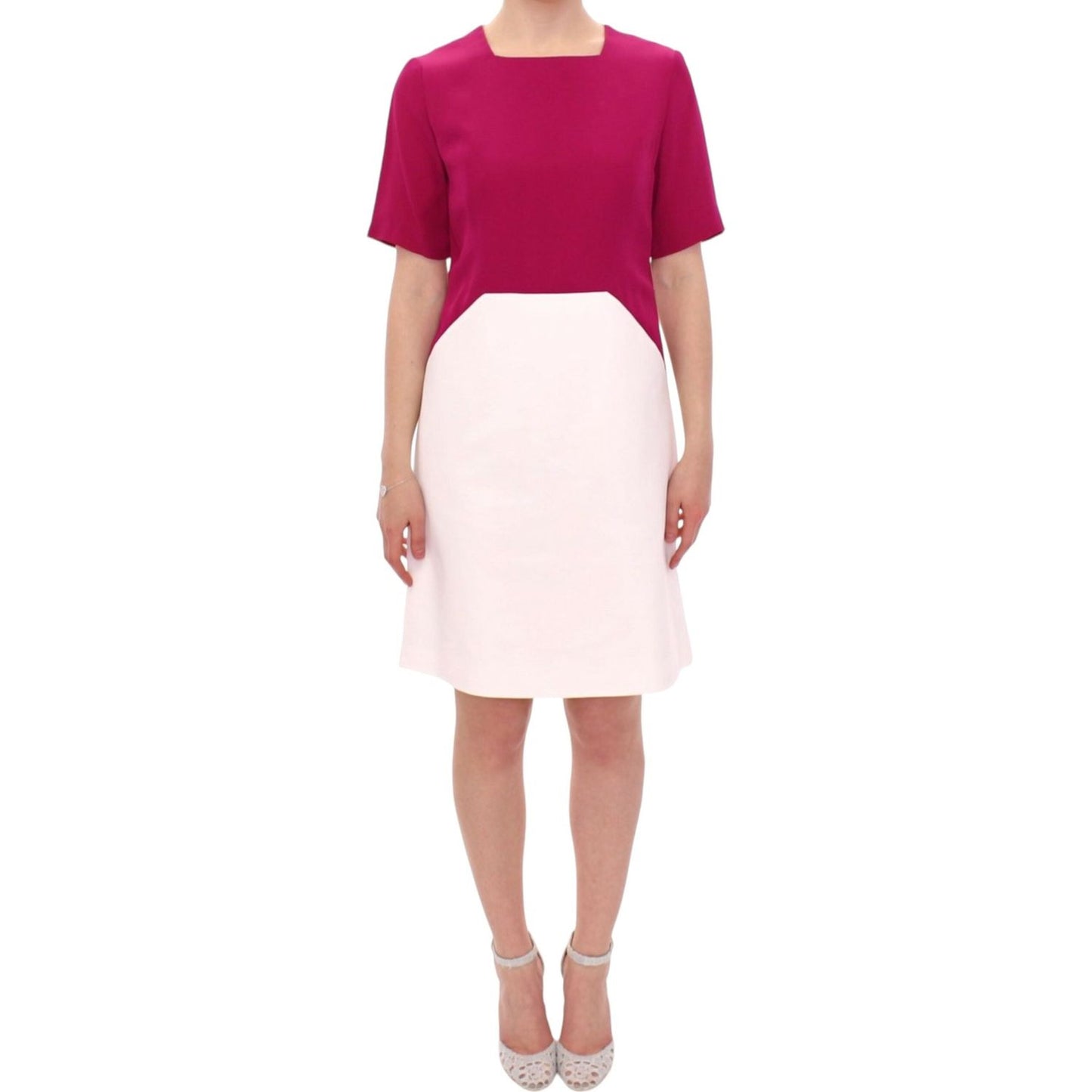 CO|TE White Robot shift dress