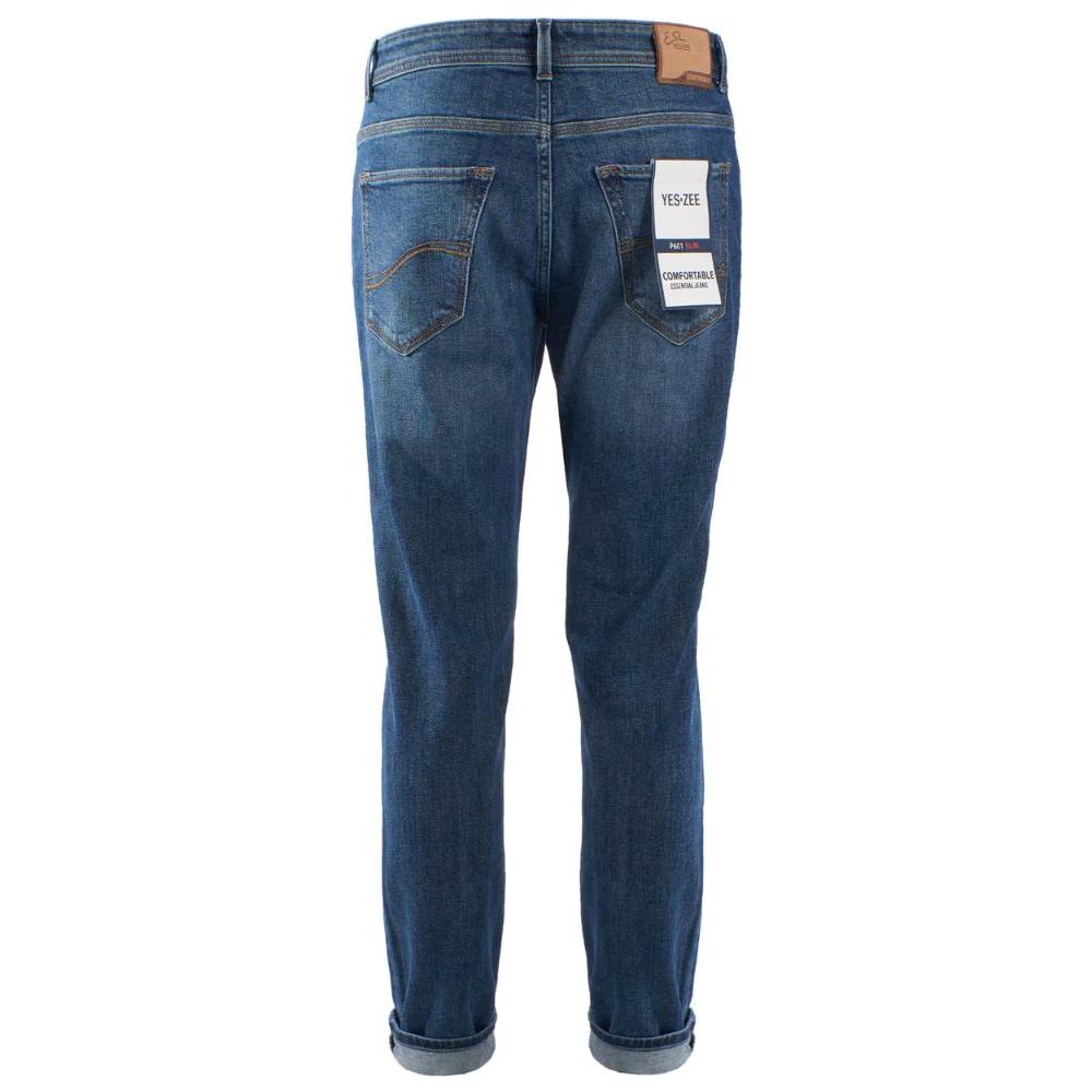 Yes Zee Chic Dark Wash Comfort Denim Jeans Yes Zee Dark Slate Gray